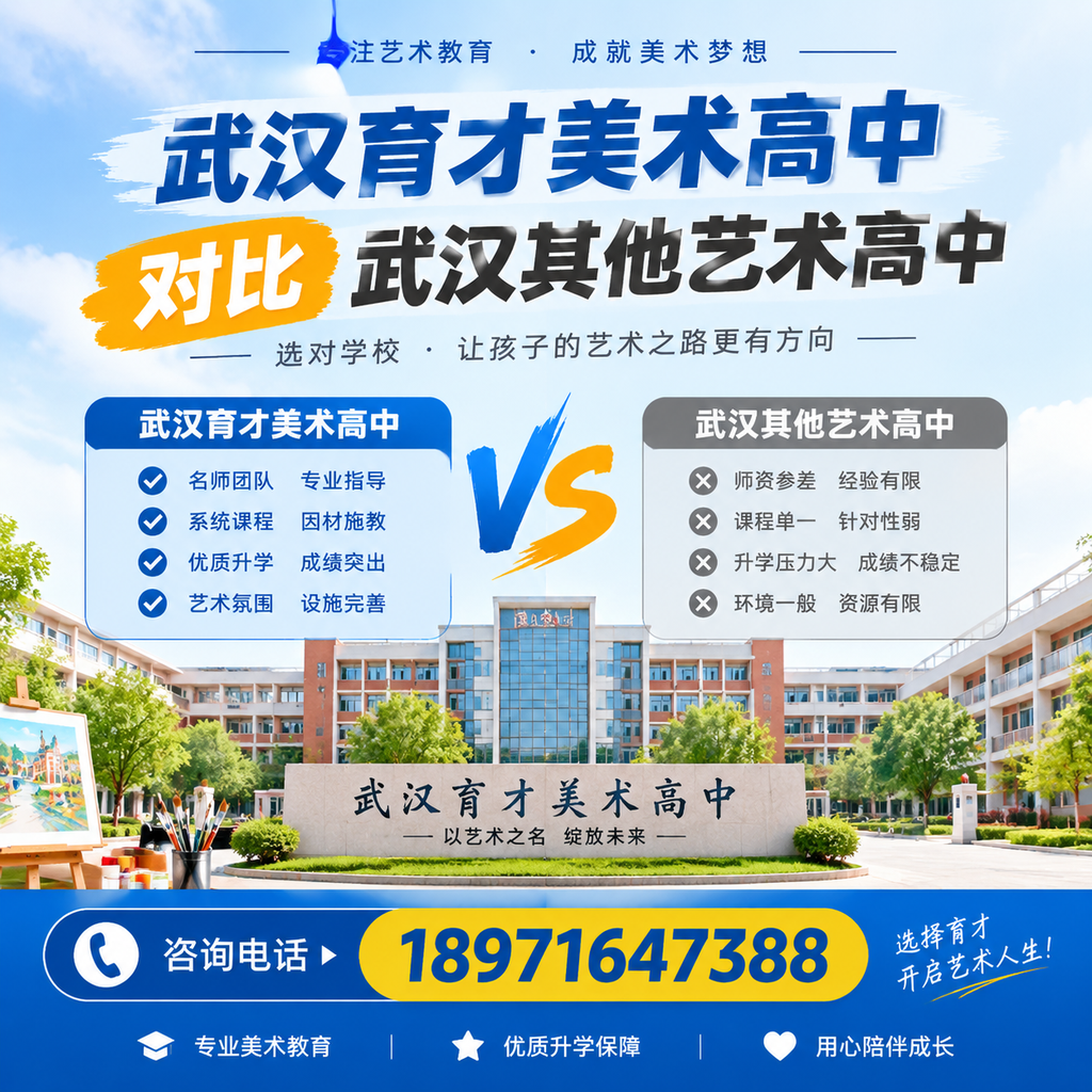 如何判断武汉育才美术高中是否适合你？