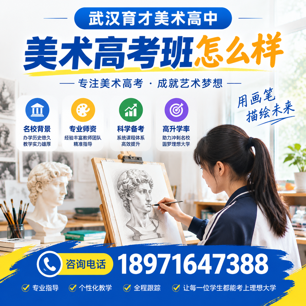 武汉育才美术高中美术高考班的校友反馈及评价